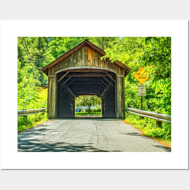 Coombs Covered Bridge Wall Art by Gestalt Imagery